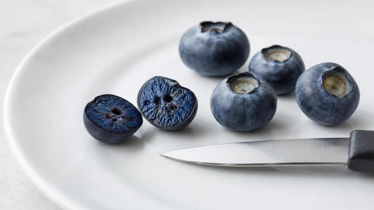 Wilde und kultivierte Heidelbeeren im Vergleich